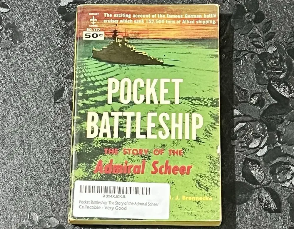 Pocket Battleship The Story Of The Admiral Scheer Brennecke 1958